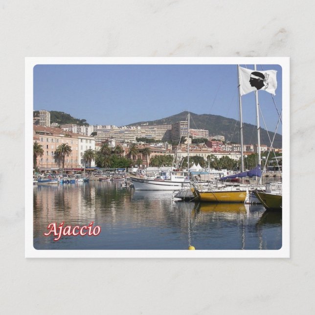 Frankreich - Korsika - Ajaccio - Postkarte (Vorderseite)