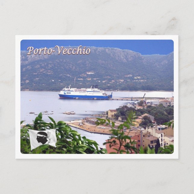 Frankreich - Korsika - Korsika - Alter Hafen - Postkarte (Vorderseite)