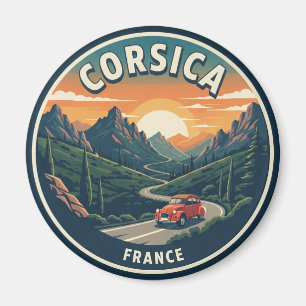 Frankreich Korsika Reisen Magnet