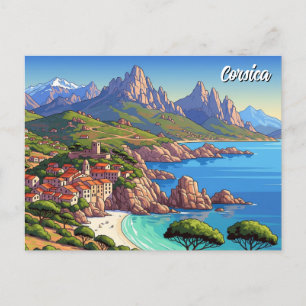 Frankreich Korsika Reisen Postkarte