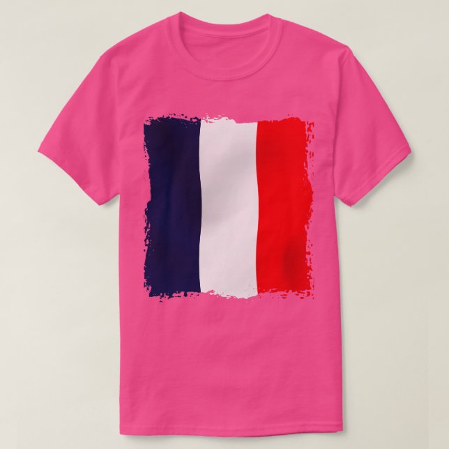 Frankreich Kunstwerke T-Shirt (Design vorne)