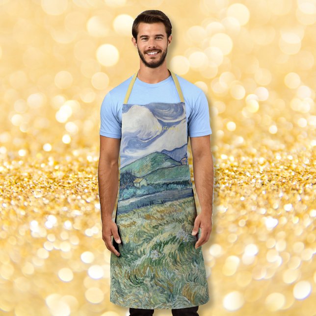 Frankreich Landschaft Vincent Van Gogh Artist Pain Schürze (France Landscape Vincent Van Gogh Artist Painter Apron)