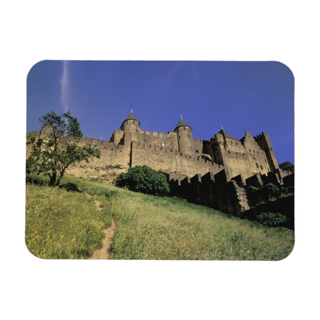 FRANKREICH, Languedoc Carcassonne Magnet (Horizontal)