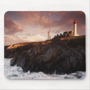 Frankreich, Leuchtturm im Morgengrauen Mousepad