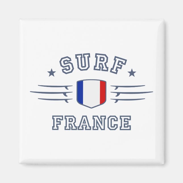 Frankreich Magnet (Vorne)