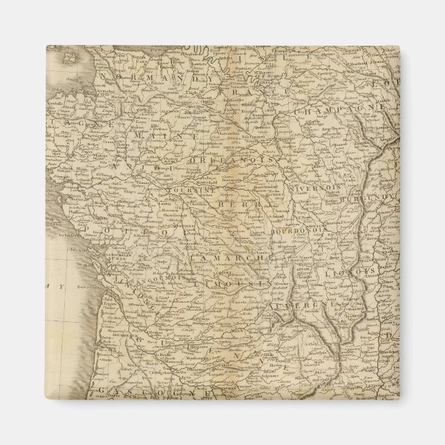 Frankreich Magnet (Vorne)