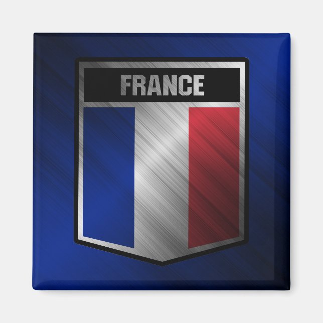 Frankreich Magnet (Vorne)