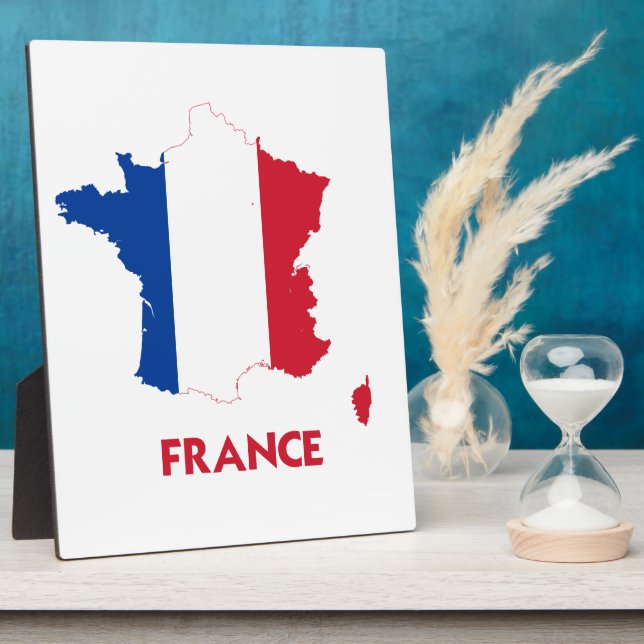 FRANKREICH MAP FOTOPLATTE (Seite)