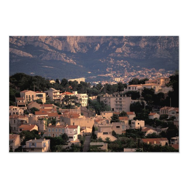 Frankreich, Marseille, Provence. Südliche Vororte Fotodruck (Vorne)