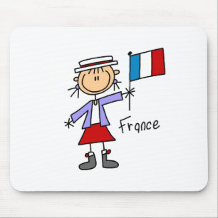 Frankreich-Mauspad Mousepad
