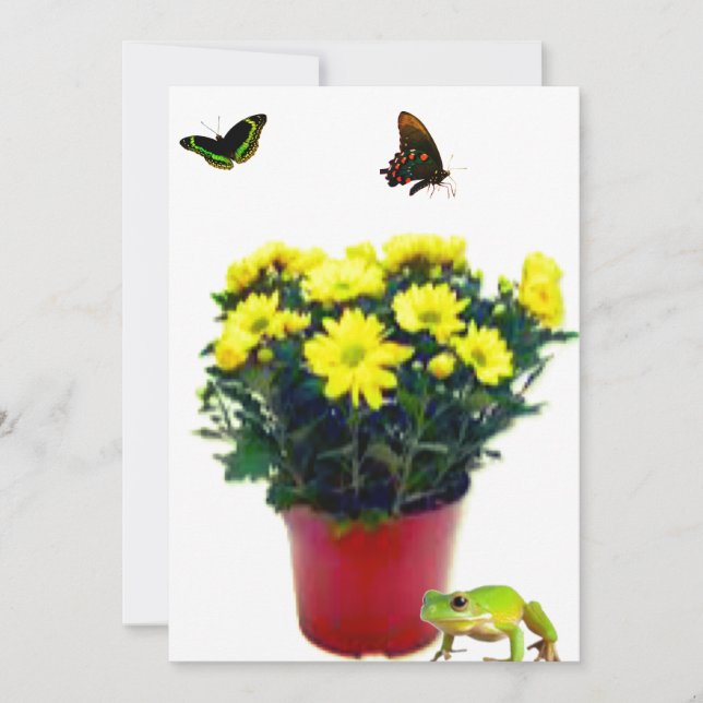 FRANKREICH-Merkkarte Feiertagskarte (Vorderseite)