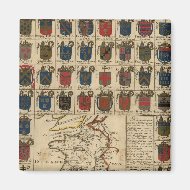 Frankreich Militär Magnet (Vorne)