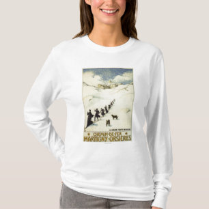 Frankreich - Mönch-Ski fahren T-Shirt