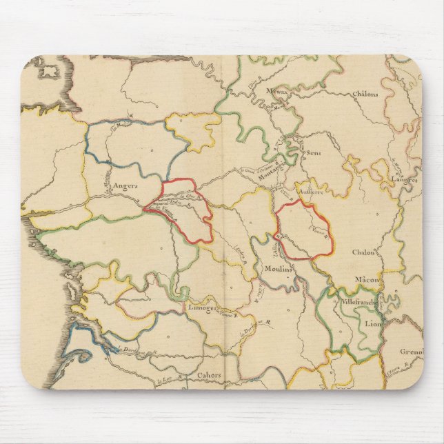 Frankreich Mousepad (Vorne)