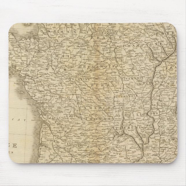 Frankreich Mousepad (Vorne)