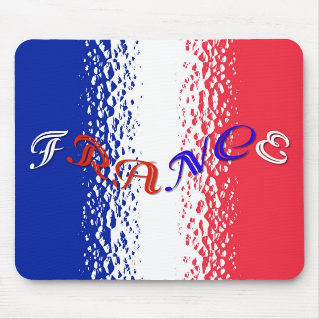 Frankreich Mousepad (Vorne)