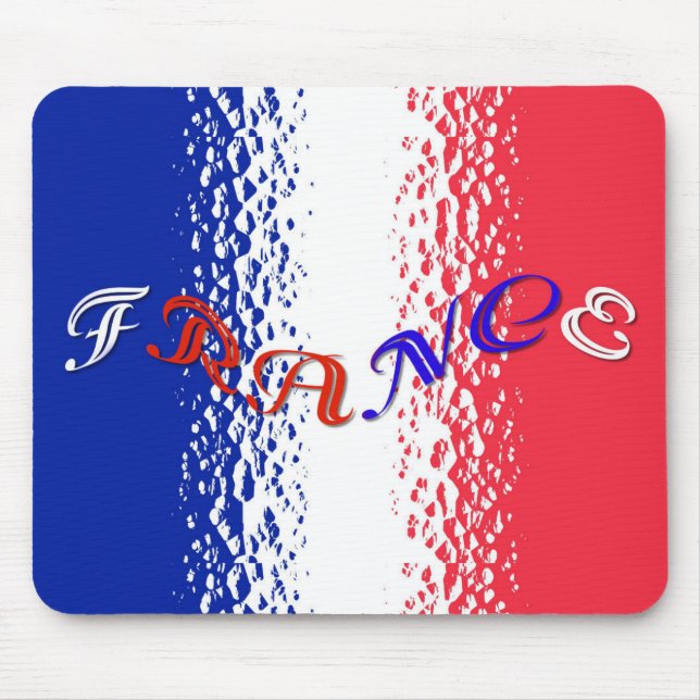 Frankreich Mousepad (Vorne)
