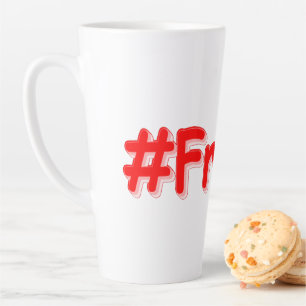 "#Frankreich" Niedliches Design. Jetzt kaufen Milchtasse