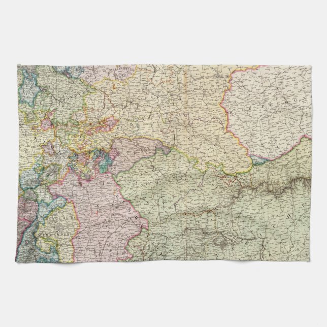 Frankreich Nordost Handtuch (Horizontal)