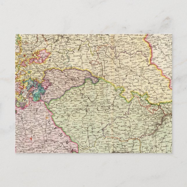 Frankreich Nordost Postkarte (Vorderseite)