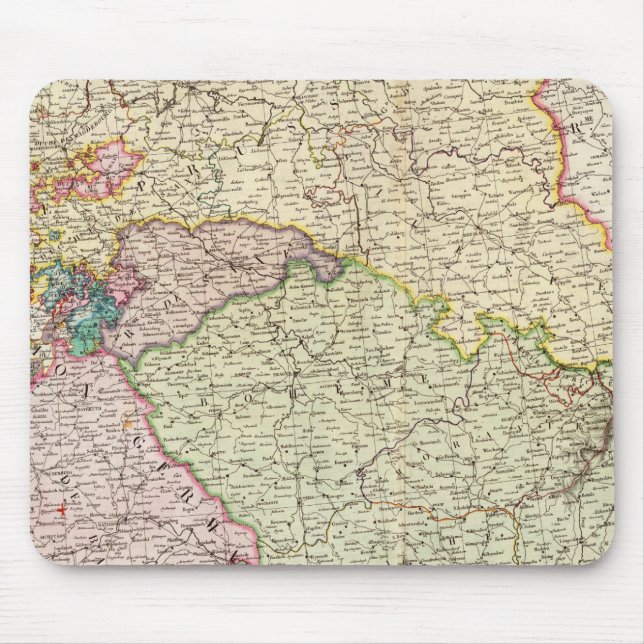 Frankreich Nordosten Mousepad (Vorne)