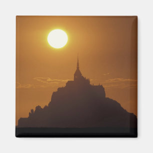 Frankreich, Normandie. Mont Saint Michele Magnet