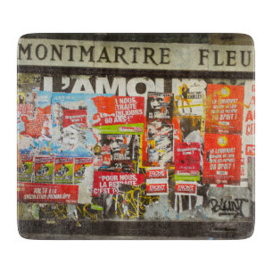Frankreich Paris Cityscape Montmartre Schneidebrett