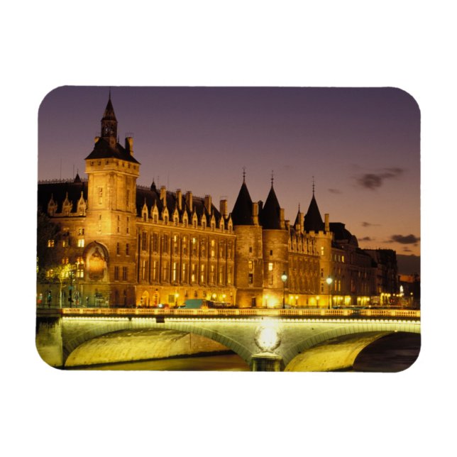 Frankreich, Paris, Conciergerie und Seine Magnet (Horizontal)