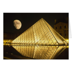 Frankreich, Paris, Das Louvre-Museum, Nacht