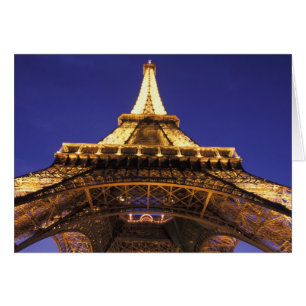 FRANKREICH, Paris Eiffelturm, Abendansicht