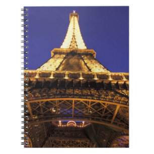 FRANKREICH, Paris Eiffelturm, Abendansicht Notizblock