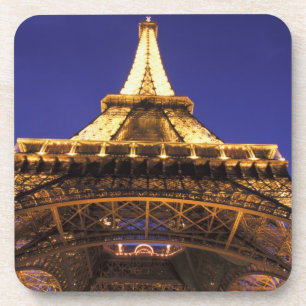 FRANKREICH, Paris Eiffelturm, Abendansicht Untersetzer