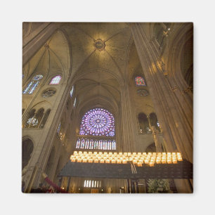 Frankreich, Paris. Inneres der Kathedrale Notre Da Magnet