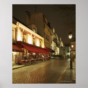Frankreich, Paris, Montmartre Poster