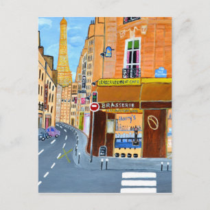 Frankreich, Paris, Rue Dominique Postkarte
