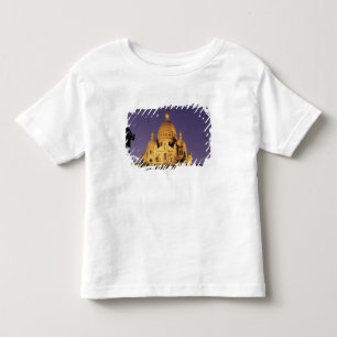 Frankreich, Paris, Sacré-Coeur bei Dämmerung. Kleinkind T-shirt