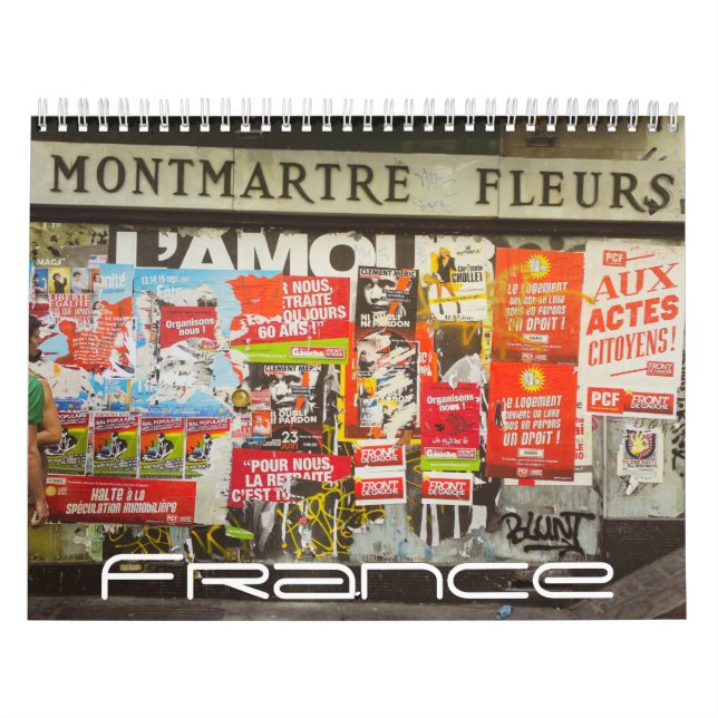 Frankreich Paris Städte Naturarchitektur Landschaf Kalender (Titelbild)