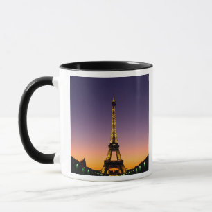 Frankreich, Paris, Tour Eiffel bei Sonnenuntergang Tasse