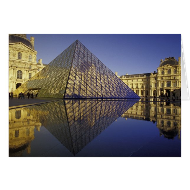 FRANKREICH, Pariser Reflektion, Pyramide. Der Louv (Vorderseite (Horizontal))