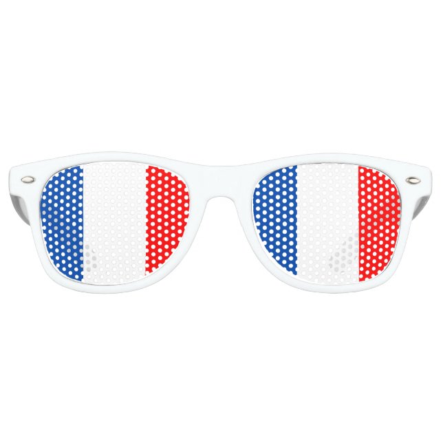 Frankreich Partybrille (Vorderseite)