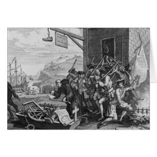 Frankreich, Platte I "der Invasion", 1756