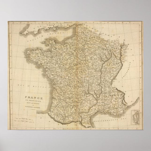 Frankreich Poster (Vorne)