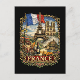 Frankreich Postkarte