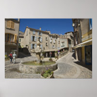 Frankreich, Provence, Valensole. Touristen erkunde