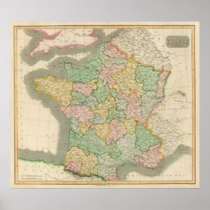 Frankreich, Provinzen 2 Poster