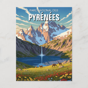 Frankreich Pyrenäen Nationalpark Reisen Postkarte
