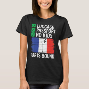 Frankreich Reisen nach Paris Männer Frauen T-Shirt