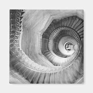 FRANKREICH, Rhonetal, LYON: Traboule-Treppe Magnet