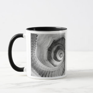 FRANKREICH, Rhonetal, LYON: Traboule-Treppe Tasse