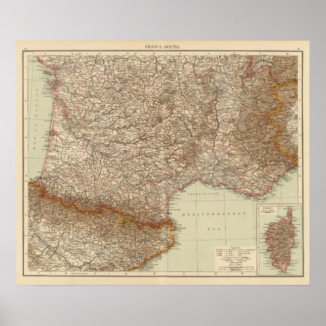 Frankreich S, Korsika Poster (Vorne)
